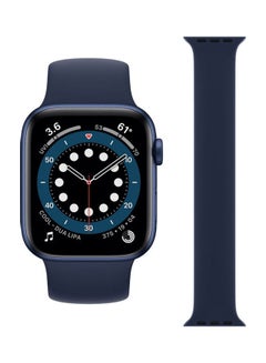 HuHa Replacement Strap Watchband For Apple Watch Series 7 41mm / 6 / SE / 5 / 4 40mm / 3 / 2 / 1 38mm Navy Blue  - Image 2