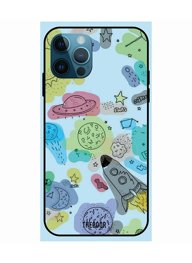Theodor Protective Case Cover For iPhone 12 Pro Doodle