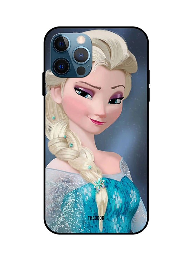 ثيودور غطاء حماية واق لهاتف آيفون 12 برو طبعة شخصية إلسا