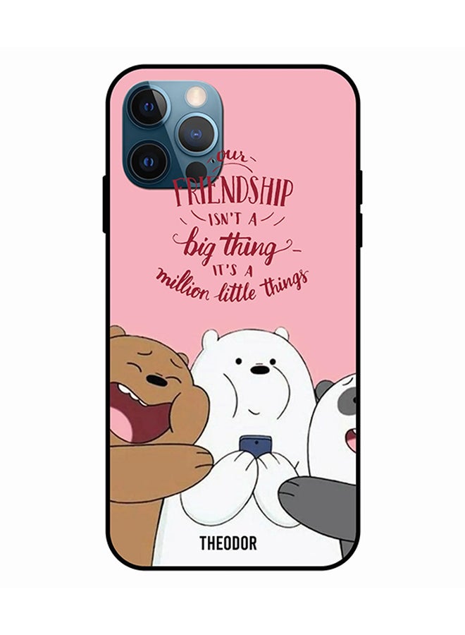 Theodor Printed Protective Case For Apple iPhone 12 Pro Friendship