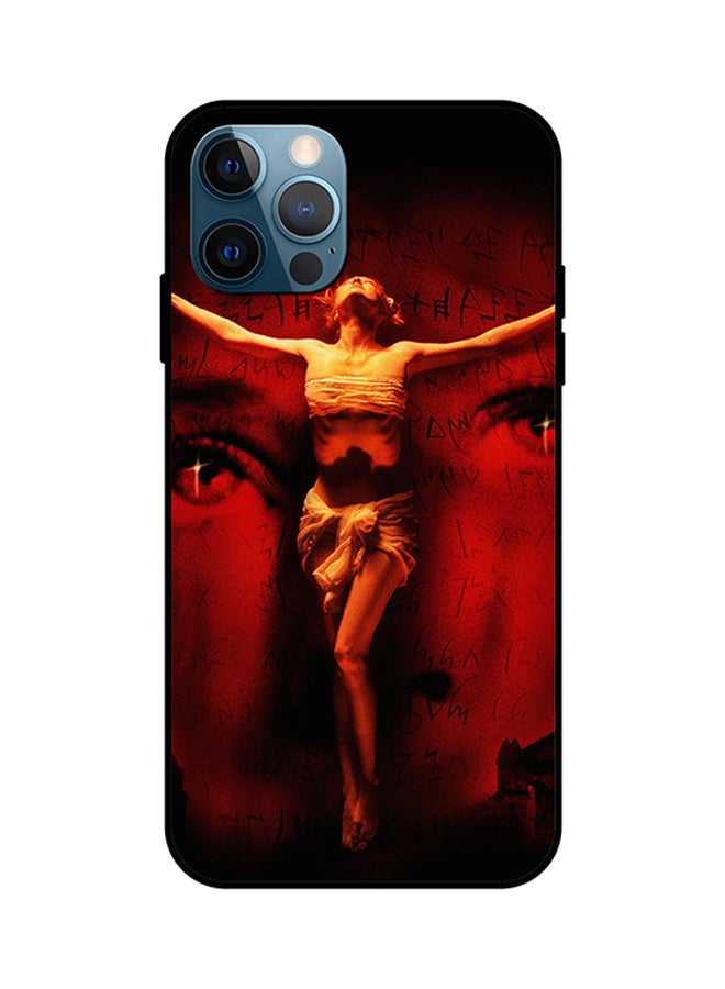 Theodor Protective Case Cover For Apple iPhone 12 Pro Red Girl