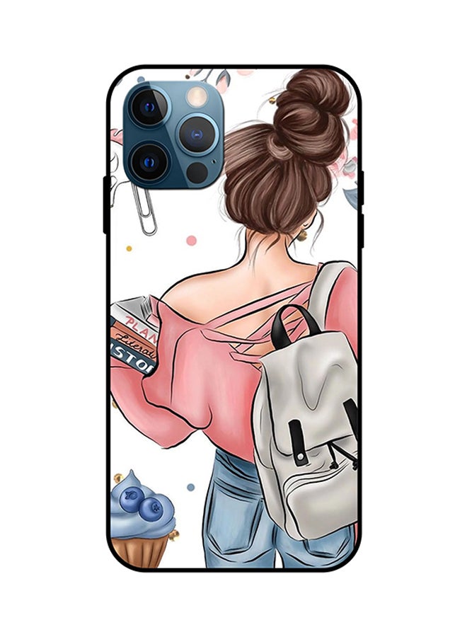 Theodor Printed Protective Case For Apple iPhone 12 Pro School Girl School Girl