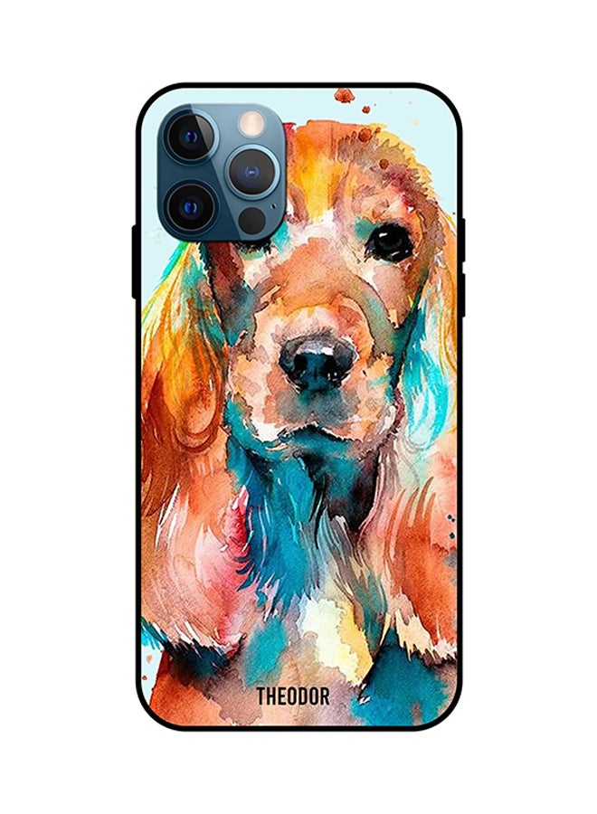Protective Case Cover For iPhone 12 Pro Max Colorful Dog
