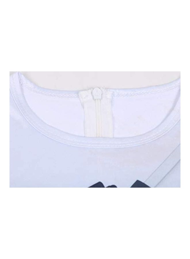 2-Piece Marshmello DJ Mask And Costume Set S - Image 4
