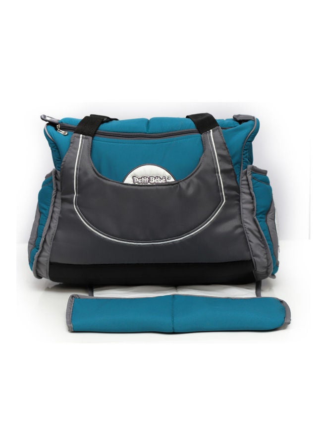 Petit bebe - Diaper Bag Smart Oval - Blue - Image 1