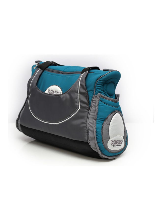 Petit bebe - Diaper Bag Smart Oval - Blue - Image 1