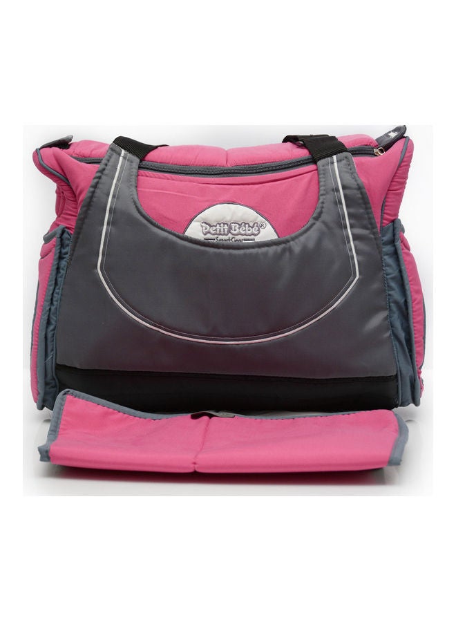 Petit bebe Diaper Bag Smart Oval - Pink - Image 2