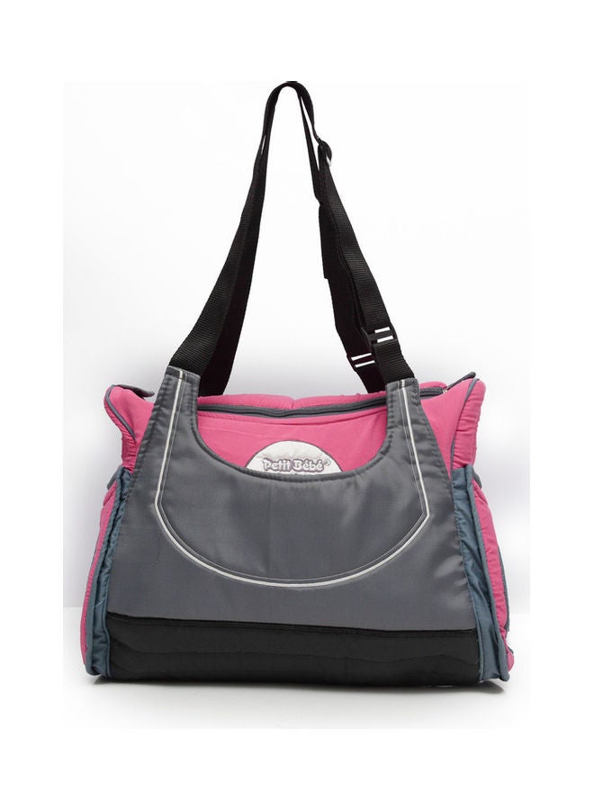 Petit bebe Diaper Bag Smart Oval - Pink - Image 1