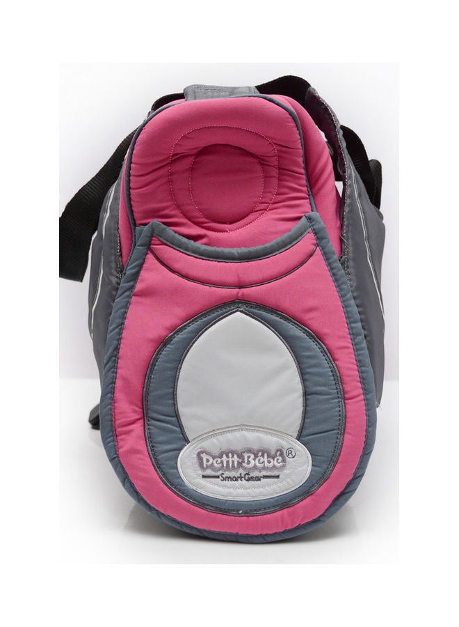 Petit bebe Diaper Bag Smart Oval - Pink - Image 5