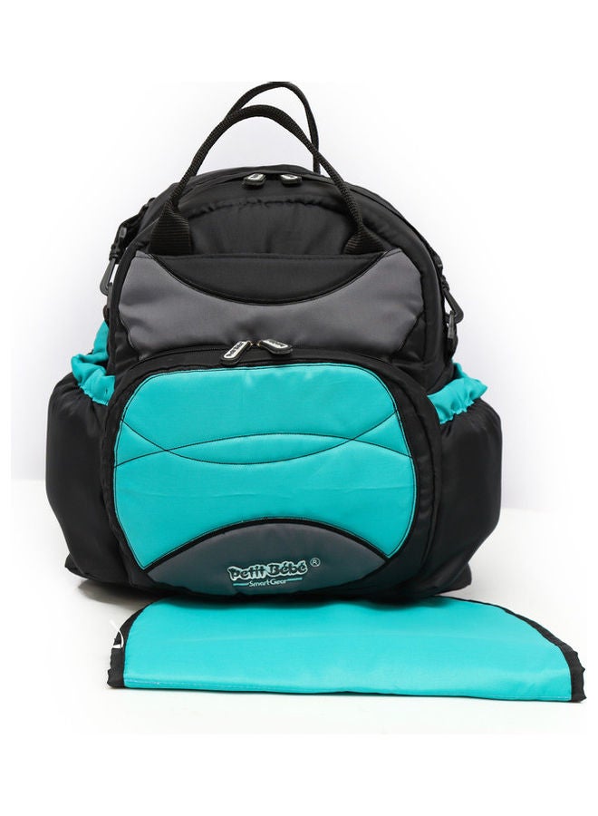 Petit bebe Diaper Bag Smart Space - Aqua Green  - Image 2