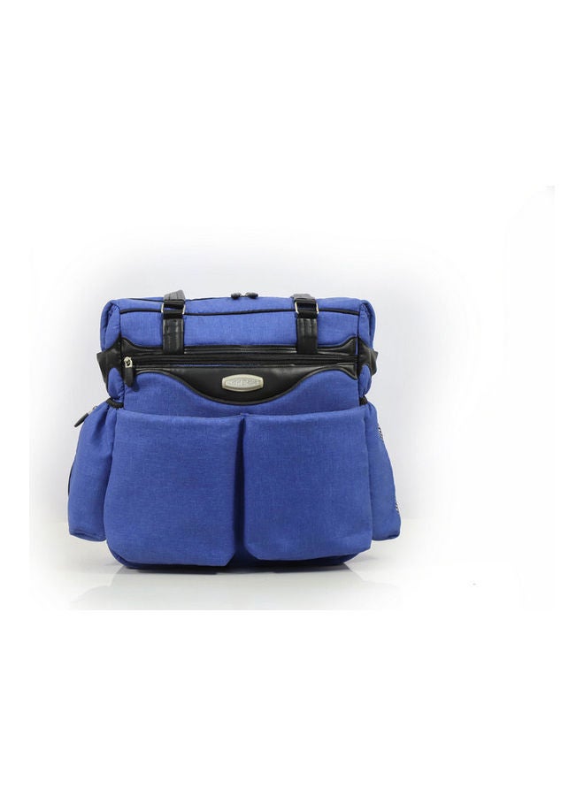 Petit bebe Diaper Bag Premium - Blue/Black - Image 2