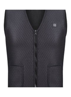 Generic Electric USB Heated Warm Vest Black  - Image 4