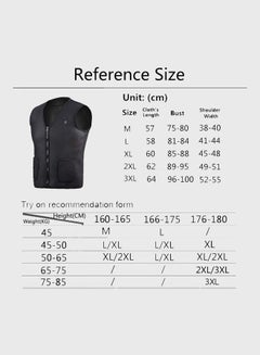 Generic Electric USB Heated Warm Vest Black  - Image 4