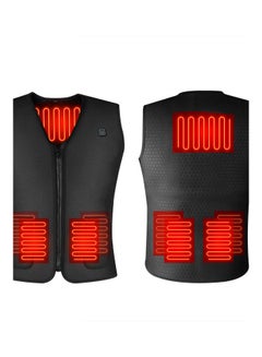 Generic Electric USB Heated Warm Vest Black  - Image 5
