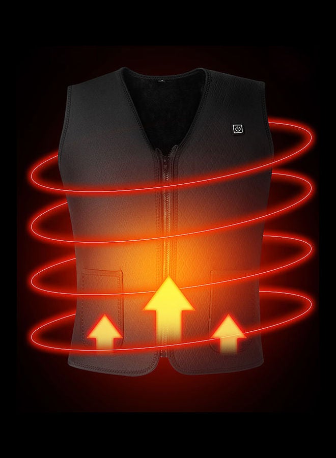 Generic - Electric USB Heated Warm Vest Black - Image 1