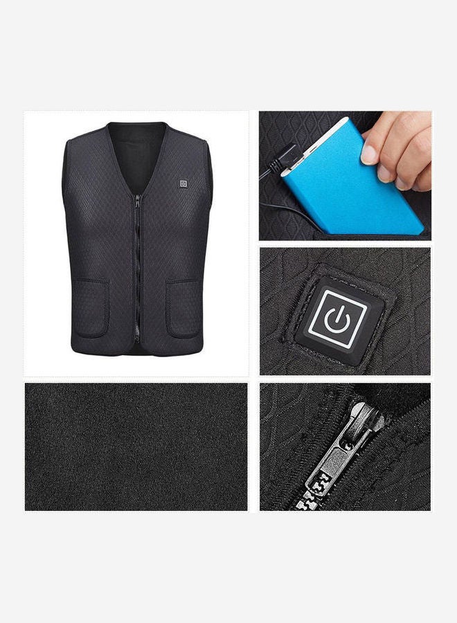 Generic - Electric USB Heated Warm Vest Black - Image 1