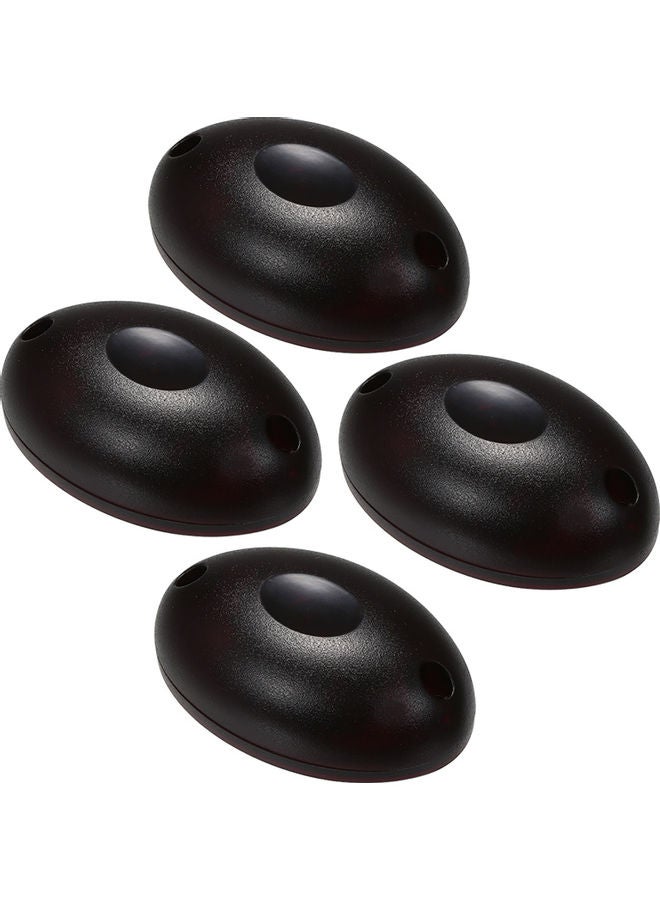 4-Piece Photoelectric Single Beam Infrared Sensors Black - Image 4