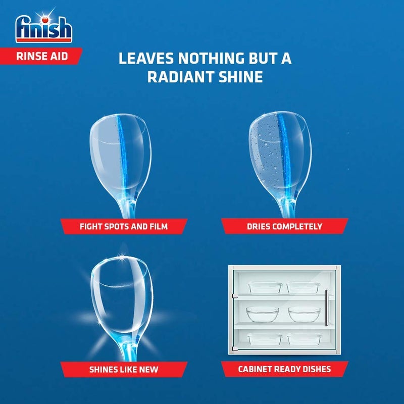 Finish - Dishwasher Rinse Aid Shinier And Drier Dishes 400ml - Image 1