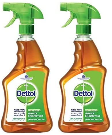 ديتول طقم مطهرات للأسطح مضادة للبكتيريا مكون من قطعتين 500ملليلتر - Image 2