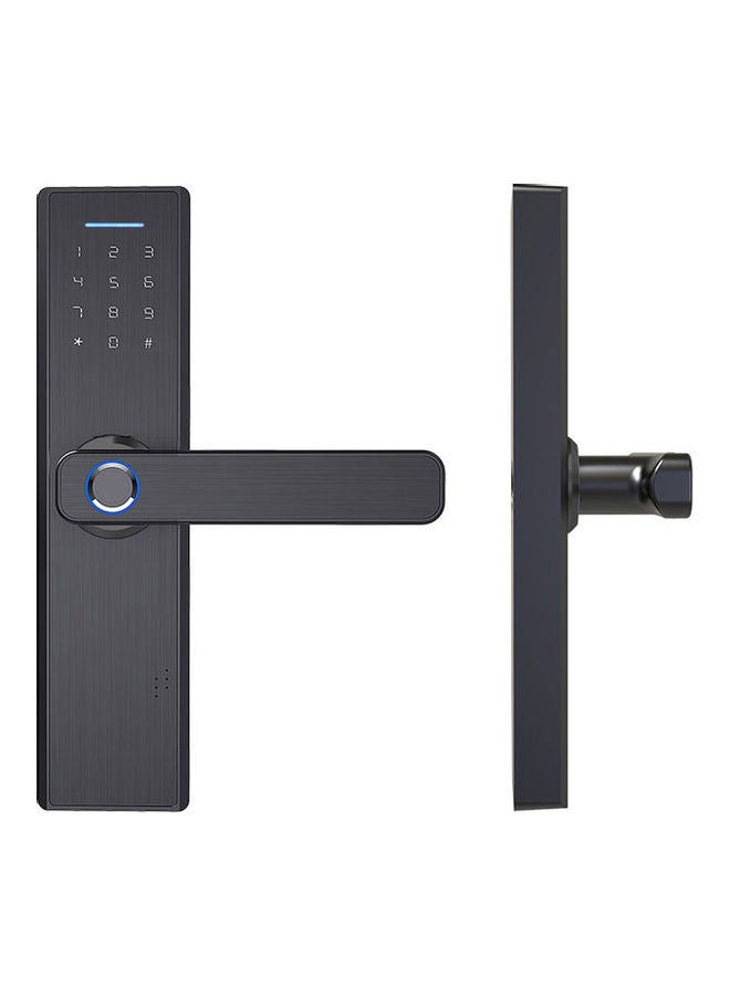 Electronic WiFi APP Password Door Lock Black - Image 2