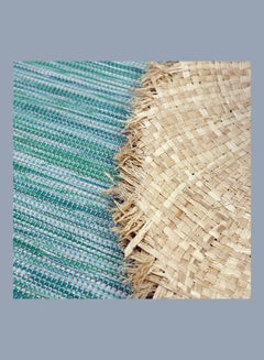 Generic Beach Raffia Straw Hat With Chin Strap Sandy  - Image 5