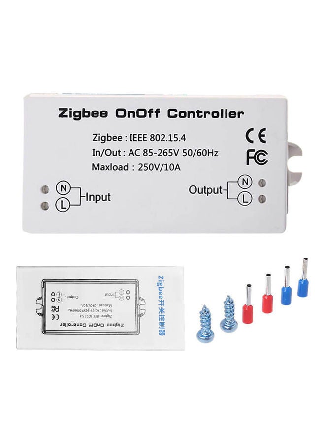 مفتاح ذكي للتحكم في تشغيل/ إيقاف تشغيل زيجبي أبيض - Image 3