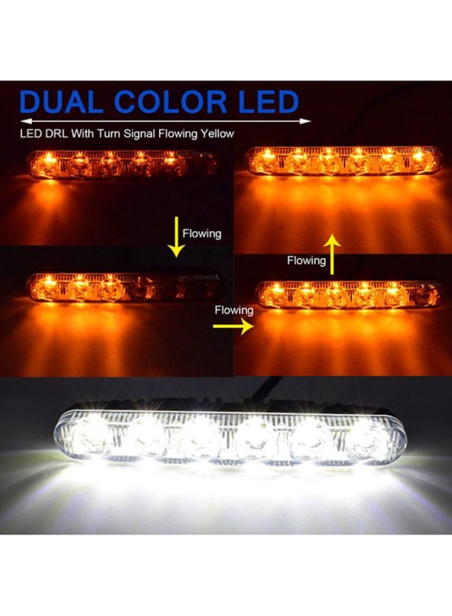Sharpdo 2-Piece 6 LED DRL Car Light - Image 5