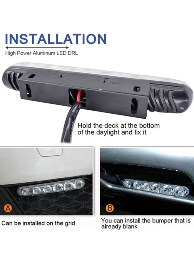 Sharpdo 2 -Piece 6 LED Daylight Driving Light - Image 4