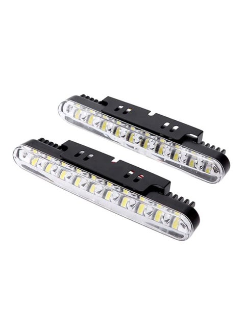 2-Piece 30 LEDs Car Daylight Lamp With Turn Signal Indicators Lights
