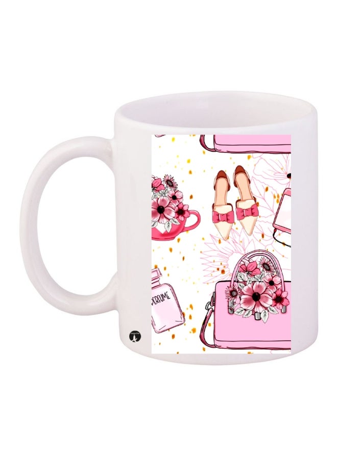 BP Coffee Mug White/Pink