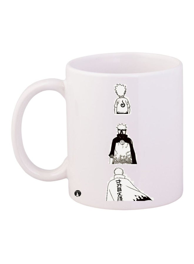 BP Printed Coffee Mug White/Black