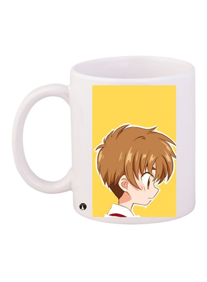 بي بي قدح قهوة مطبوع متعدد الألوان