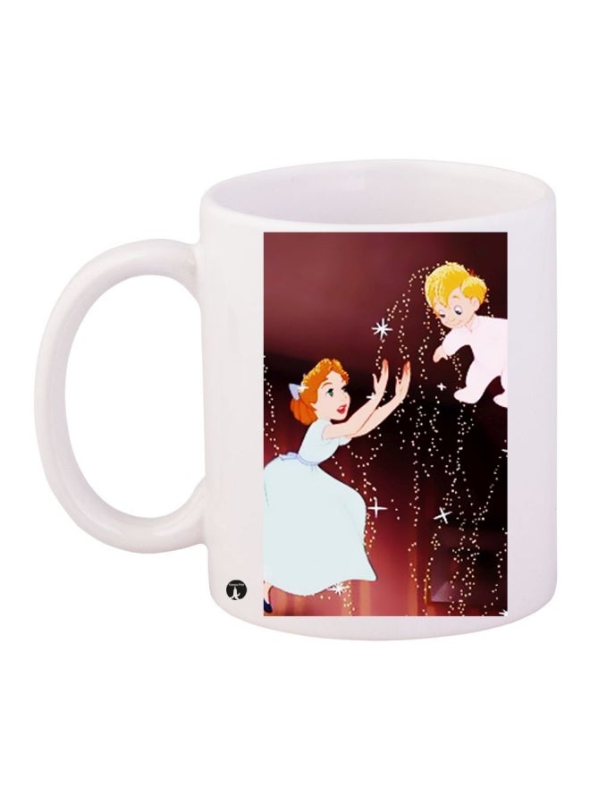 قدح قهوة مطبوع متعدد الألوان