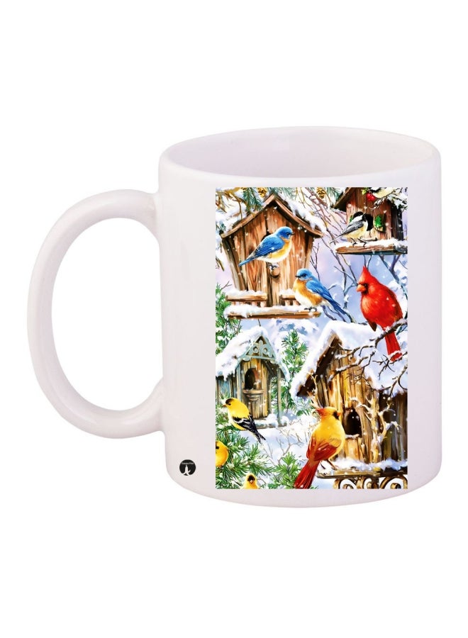 Printed Coffee Mug Multicolour