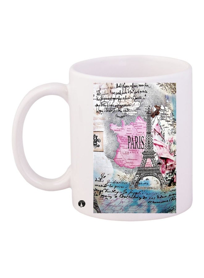 Printed Coffee Mug Multicolour