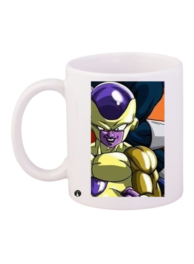 قدح قهوة خزفي متعدد الألوان