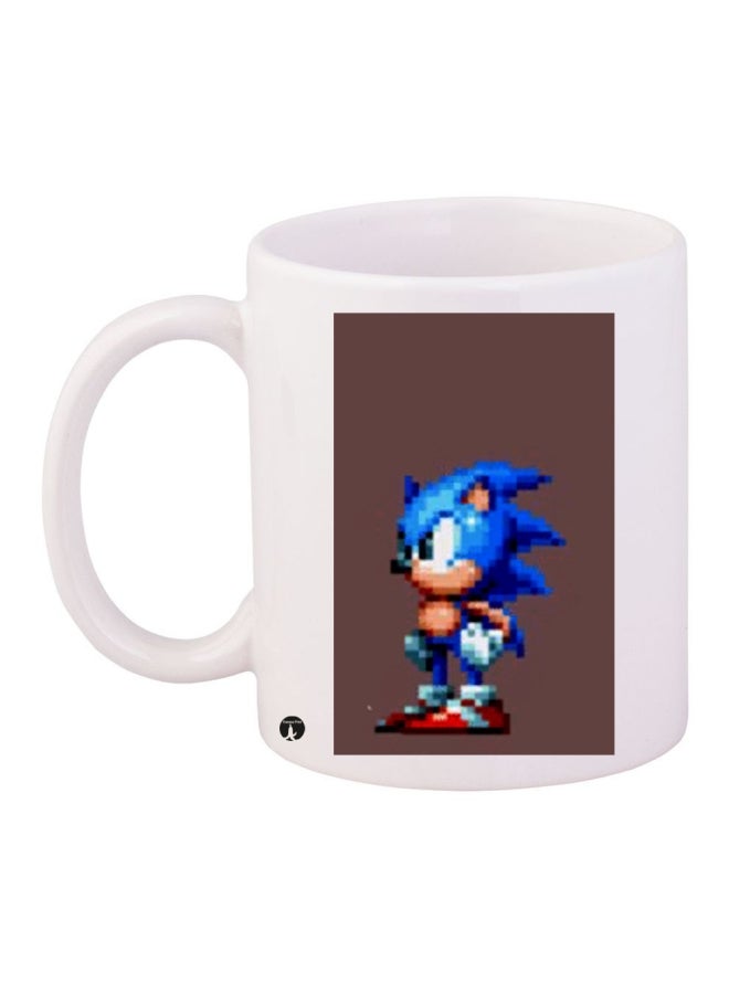 بي بي قدح قهوة خزفي متعدد الألوان