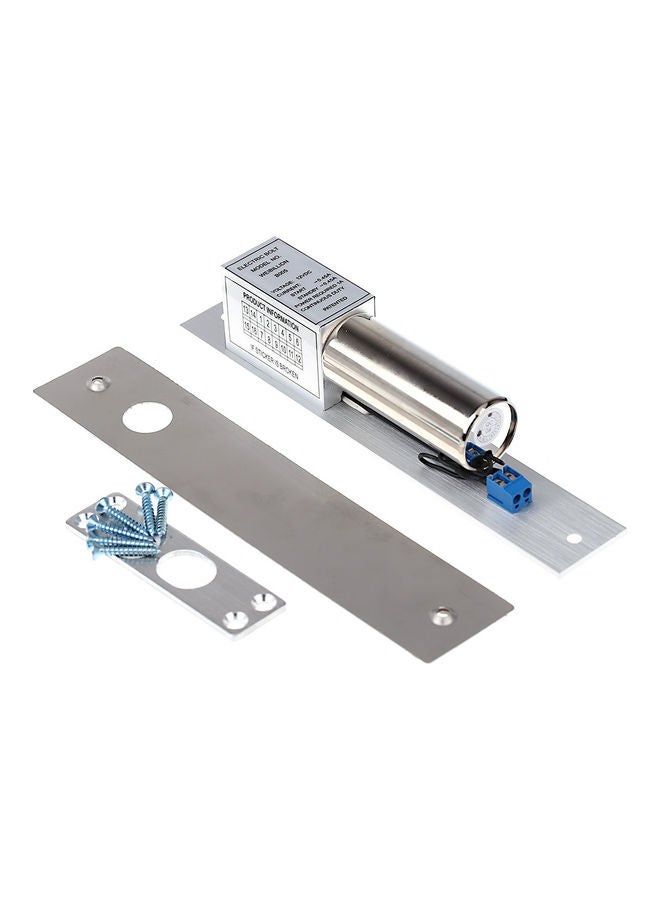 4-Piece Glass Goblet Silver - Image 1