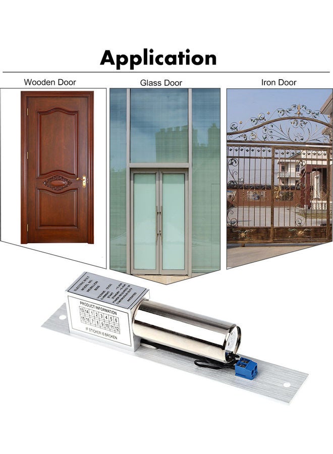 4-Piece Glass Goblet Silver - Image 2