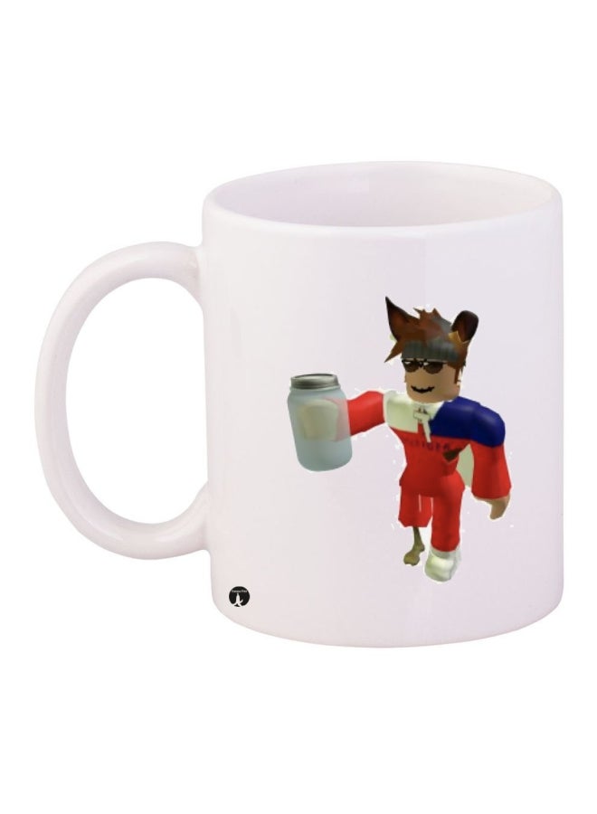 بي بي قدح قهوة خزفي متعدد الألوان