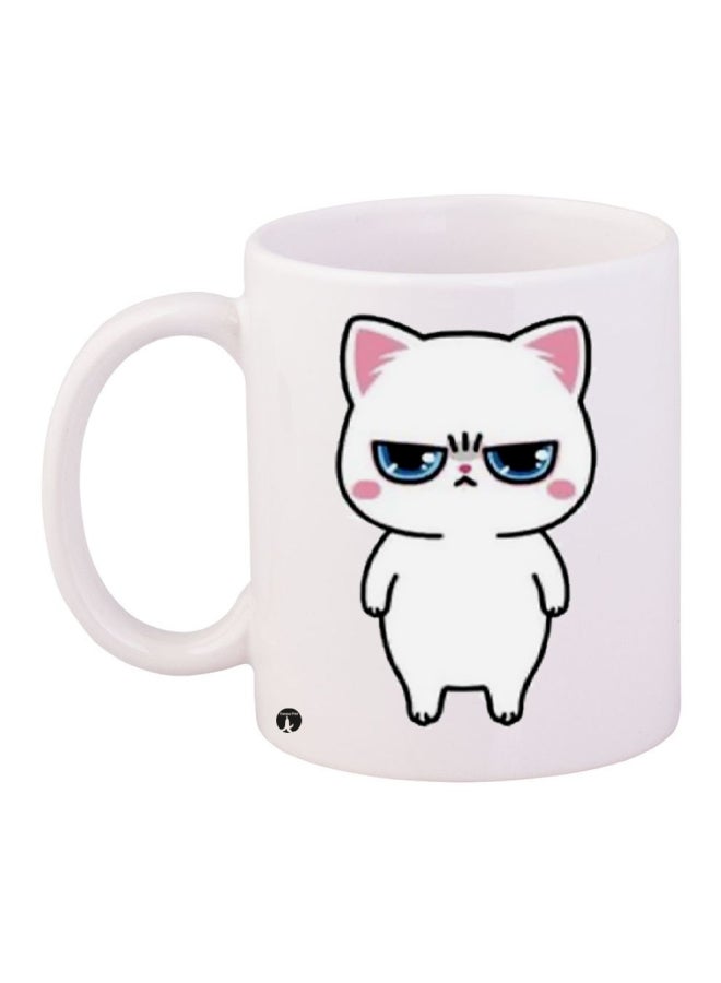 BP Printed Coffee Mug White