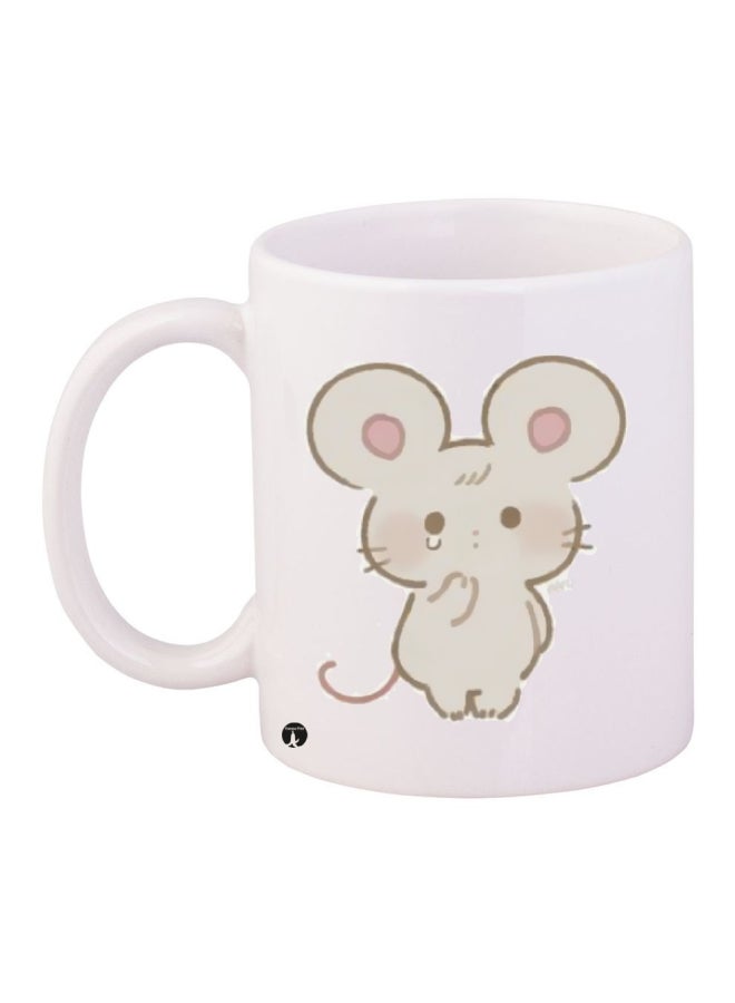 BP Printed Coffee Mug White