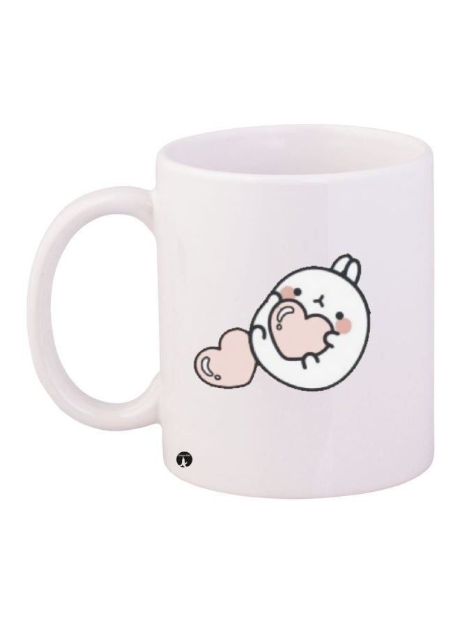 BP Printed Coffee Mug White