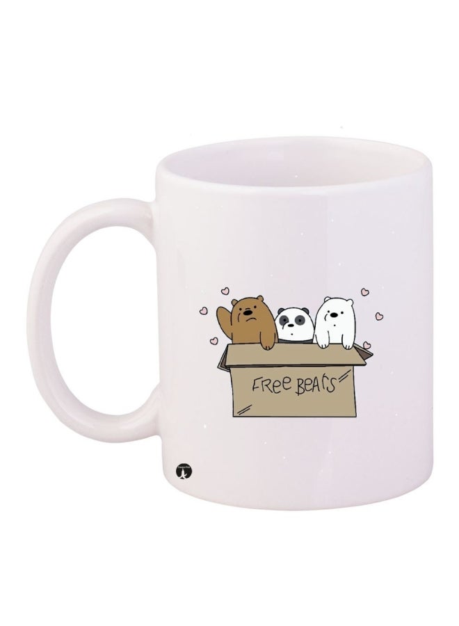 BP Ceramic Coffee Mug White