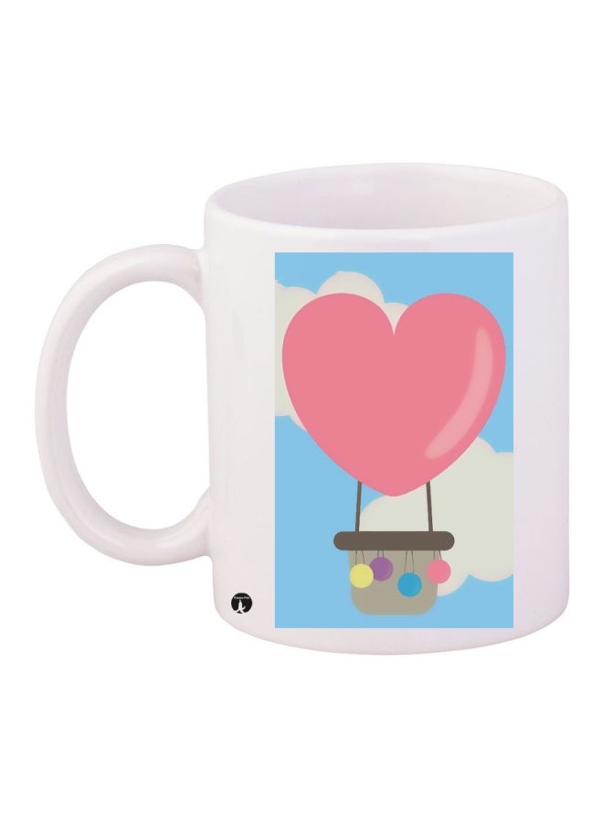 بي بي قدح قهوة خزفي متعدد الألوان