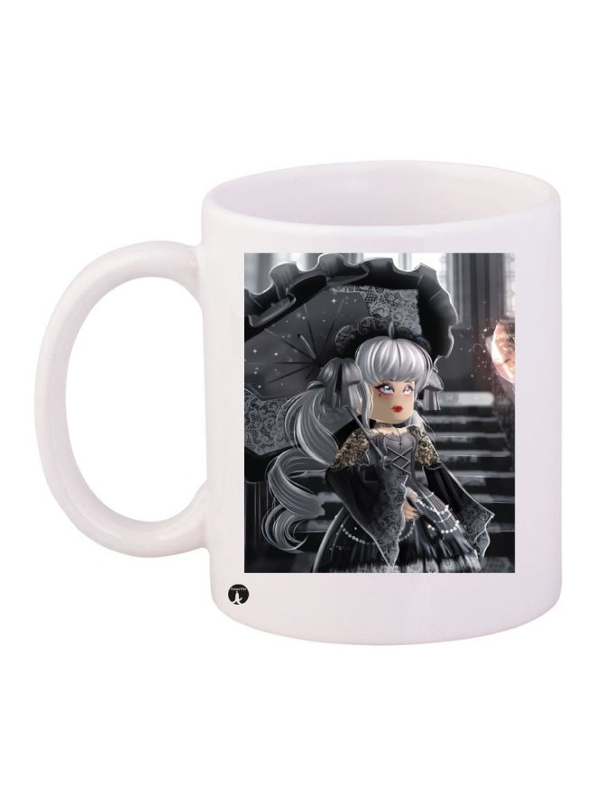 BP Printed Coffee Mug White/Black