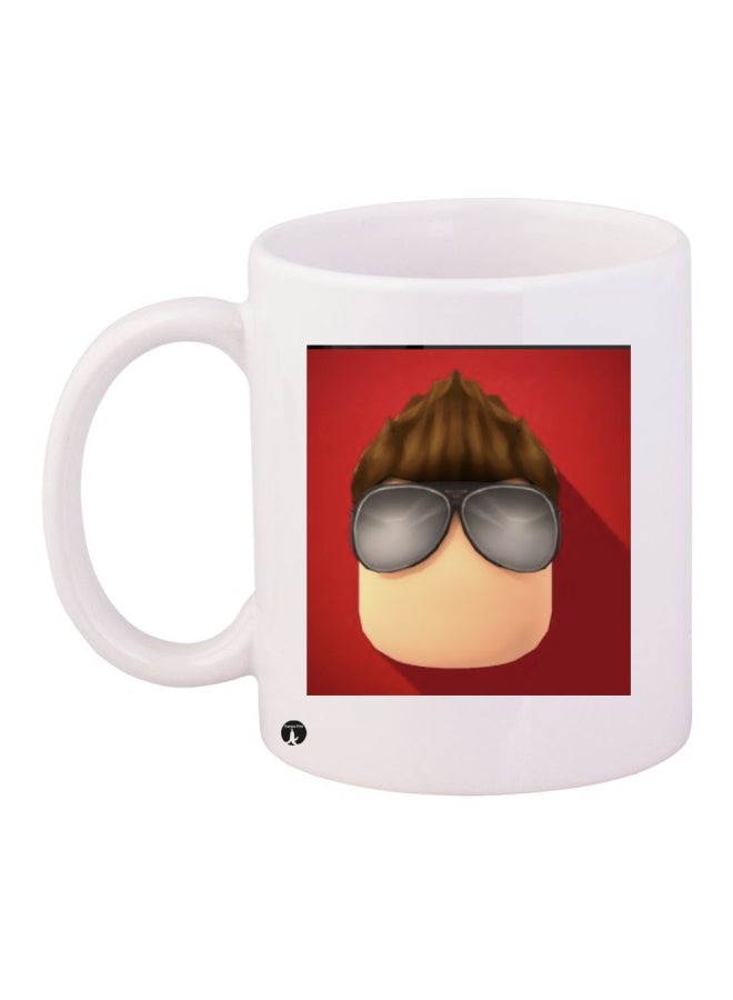 بي بي قدح قهوة مطبوع متعدد الألوان