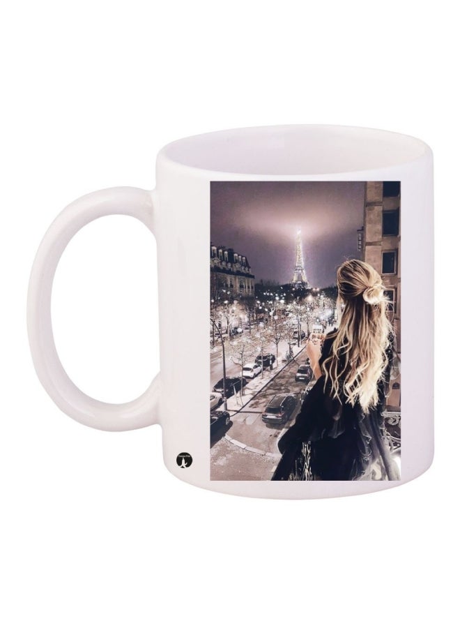 Printed Coffee Mug Multicolour