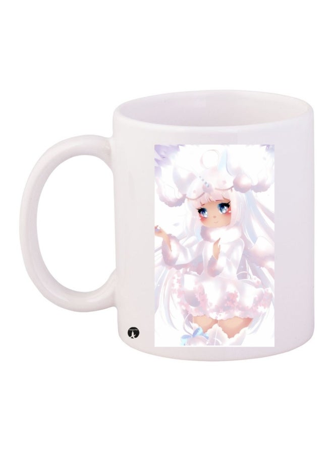 BP Printed Coffee Mug White