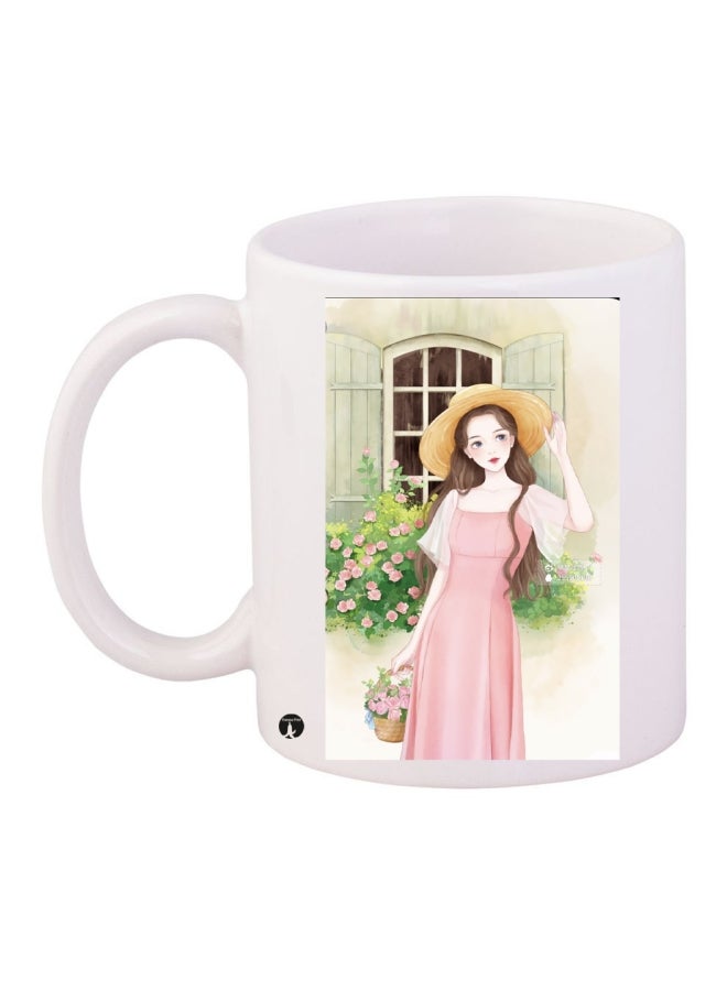 بي بي قدح قهوة مطبوع متعدد الألوان